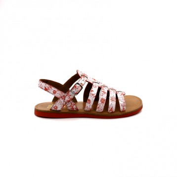 Nu-Pieds Fille Pom D'Api Plagette Strap New Spring