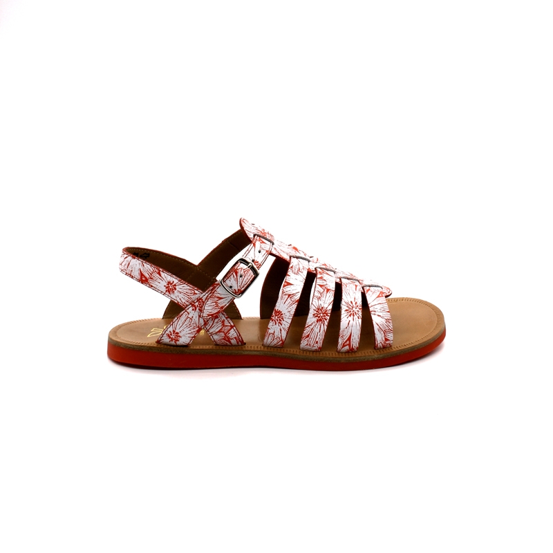 Nu-Pieds Fille Pom D'Api Plagette Strap New Spring