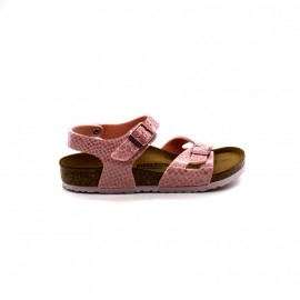 Nu-Pieds Filles Birkenstock Rio Magic Snake