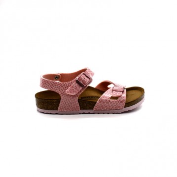 Nu-Pieds Filles Birkenstock Rio Magic Snake