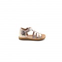 Nu-Pieds Bébé Fille Pom D'Api Poppy Strap Bijou Rose
