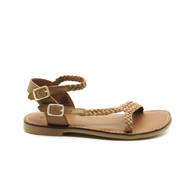 Nu-Pieds Femme Adolie Lazar Bi Stripes