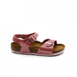 Nu-Pieds Fille Birkenstock Rio Birko Cosmic Rose