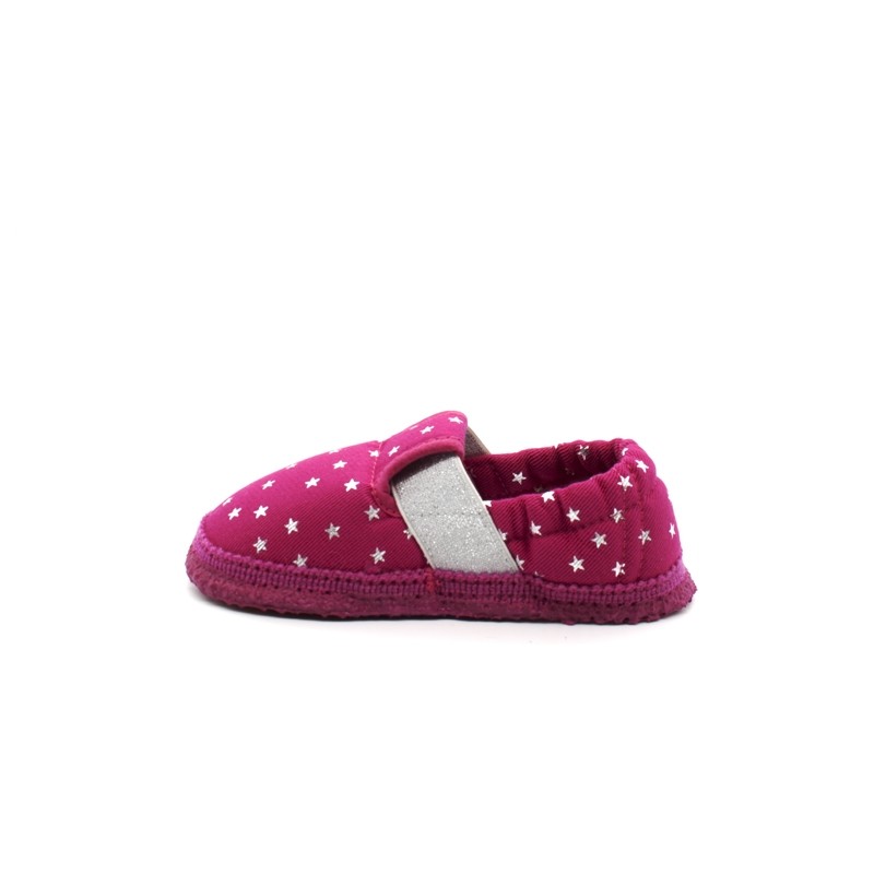 Chaussons Coton Souple Enfant Giesswein Arbach - PitShoes