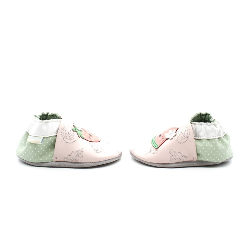 Robeez chausson rose fille