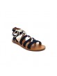 Nu-Pieds Pom D'Api Plagette Guly Strap Velour