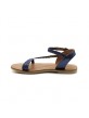 Nu-Pieds Femme Adolie Lazar Bi Stripes