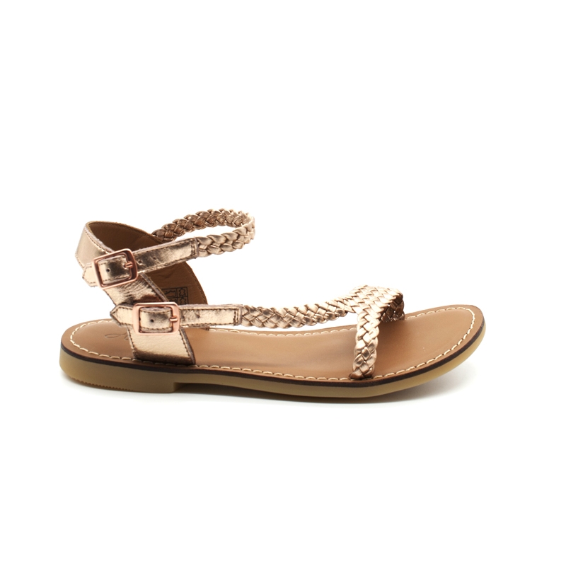 Nu-Pieds Femme Adolie Lazar Bi Stripes