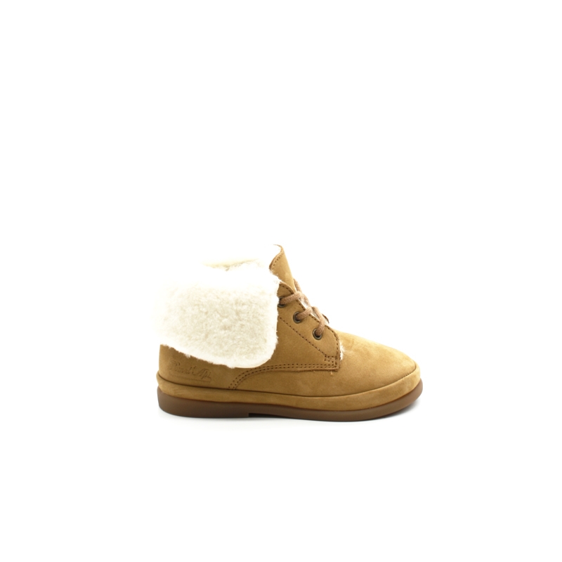 Chaussures Montantes Bébé Garçon Pom D'Api Fan-Fan Fur