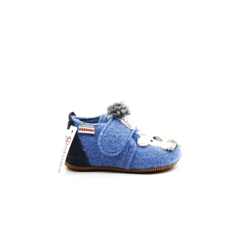 chausson laine bebe garcon