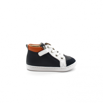 Chaussures Premiers Pas Garçon Shoopom Bouba Bi Zip Navy