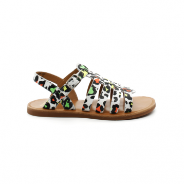 Nu-Pieds Fille Pom D'Api Plagette Strap Adrenalina