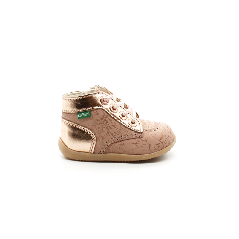 Botillons Bebe Fille Kickers Bonzip PitShoes