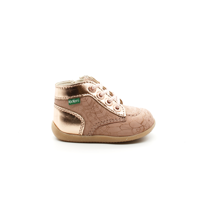 Botillons Bébé Fille Kickers Bonzip - PitShoes