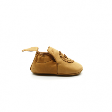 Chaussons Cuir Bébé Easy Peasy Blublu Lion