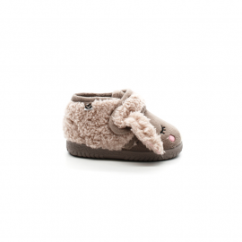Chaussons Enfant Victoria Ojala Animales Âne Gris