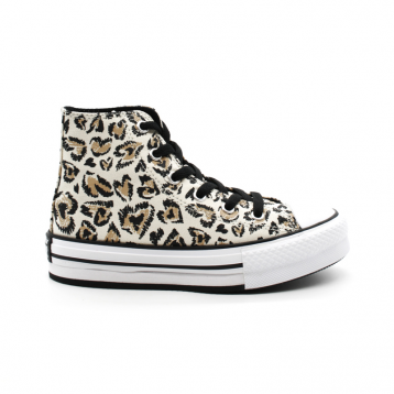 Baskets Montantes FIlle Converse CTAS Platfo Hi Coeur Léo