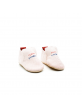 Chaussons Cuir Bébé Fille Easy Peasy Blublu Marin Rose