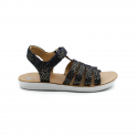 Nu-pieds Fille Shoo Pom Goa Spart Navy