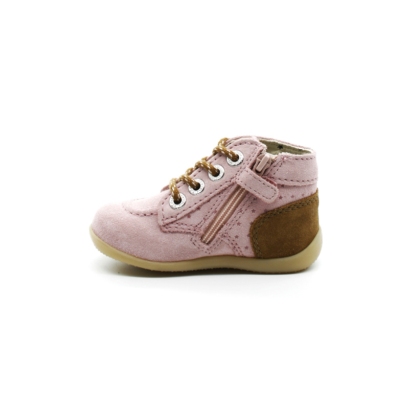 Bottillons Bébé Fille Kickers Bonzip - PitShoes