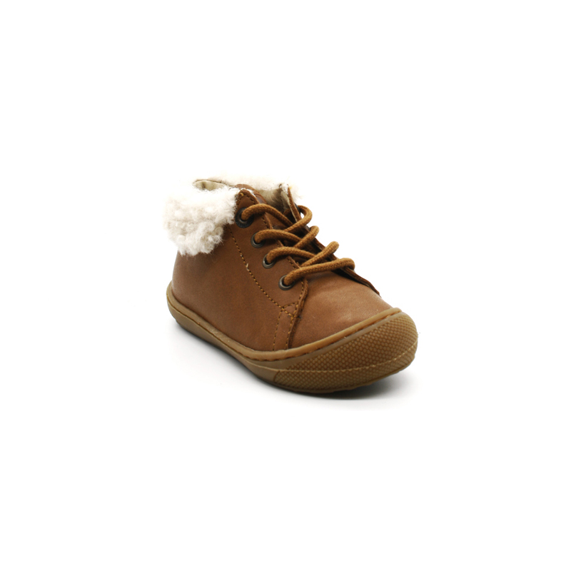 naturino cocoon laine chaussure bébé fille montante fourrees marche  maintien confort dijon