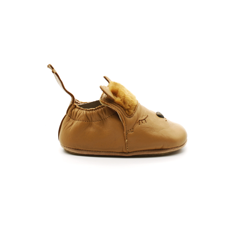 Chausson enfant online cuir