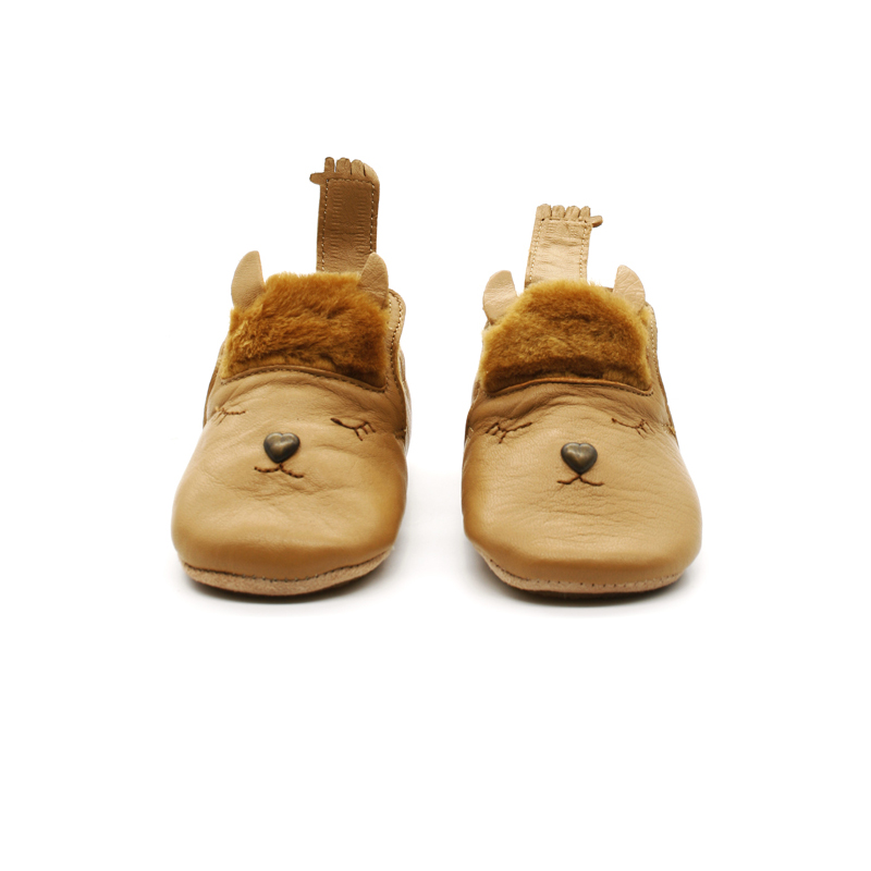 Chaussons cuir souple, chausson cuir bébé, Chausson cuir souple Pirate