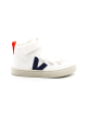 Baskets Montantes Garçon VEJA V10 MID CWL White Cobalt