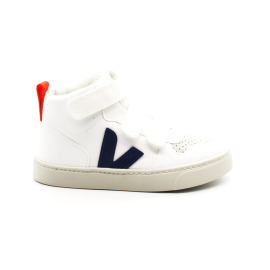 Baskets Montantes Garçon VEJA V10 MID CWL White Cobalt