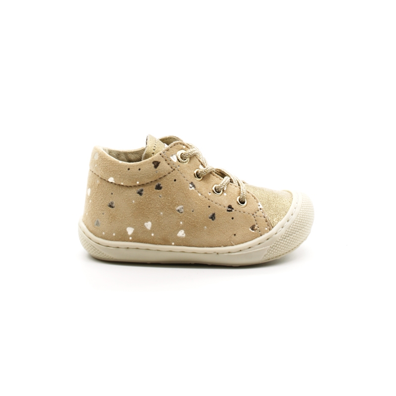 Chaussures souples fille Naturino naturino cocoon blanc