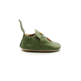 Chaussons Cuir Bébé Easy Peasy AHZ81I Blublu Cactus