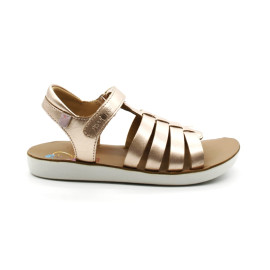 Nu-Pieds Fille Shoo Pom Goa Spart Laminato Cooper