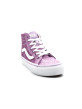 Chaussures Montantes Fille VAN'S TD SK8 Hi-Zip Glitter Lilas