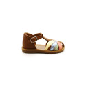 Nu-Pieds Fille Pom D'Api Poppy OTO Camel