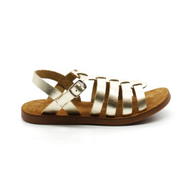 Nu-Pieds Fille Pom D'Api Plage Air(pur) Strap