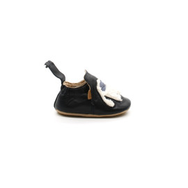 Chaussons Cuir Souple Bébé Easy Peasy 26558 My Blublu Yétis