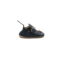 Chaussons Cuir Premiers Pas Easy Peasy 26544 My Blublu Fusée Denim