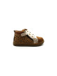 Chaussures Premiers Pas Bébé FIlle Shoopom Bouba Bizip Or Léopard