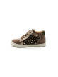 Chaussures Fermées Fille Pom D'Api Mousse Zip Top Marron Faon