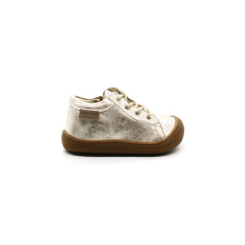 Chausures Premiers Pas FIlle Naturino Barefoot AMur Monet Platinum