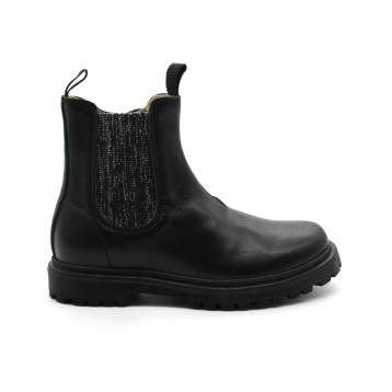 Boots Filles Lunella 25440 Lazard Noir