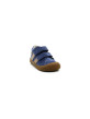 Chaussures Velcro Bébé Garçon Naturino Barefoot Sabby Azur Taupe