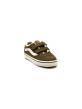 Baskets Velcro Enfant Vans Old School Fourré Chocolat